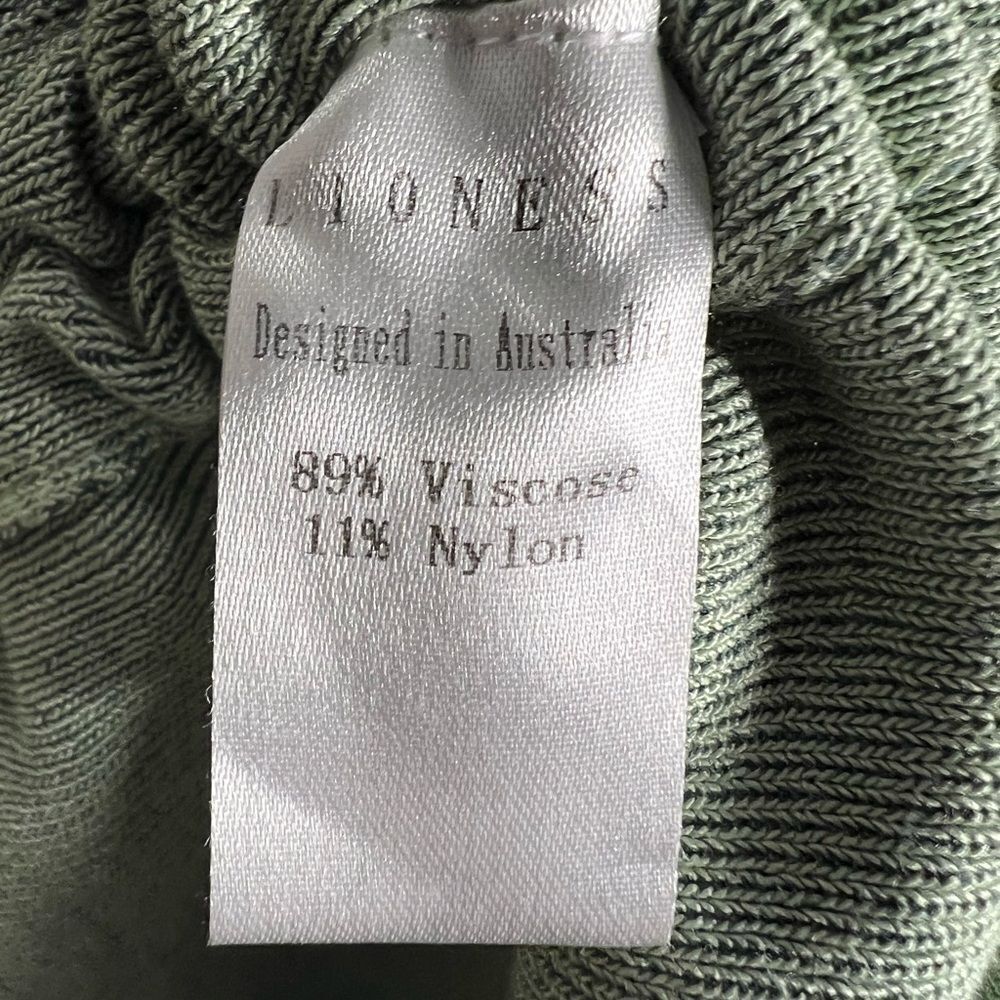 Lioness Military Minds Mini Dress - Sage Green Size XXS - Picture 10 of 15